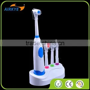 Electric Toothbrush Waterproof Revolving Toothbrush + 3 Brush Heads For Kids thumbnail-1
