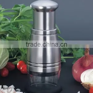 Stainless Steel Kitchen Pressing Onion Garlic Cutter Chopper thumbnail-5