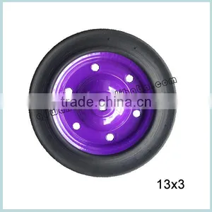Made in China Small Wheelbarrow Wheels With Tires thumbnail-4