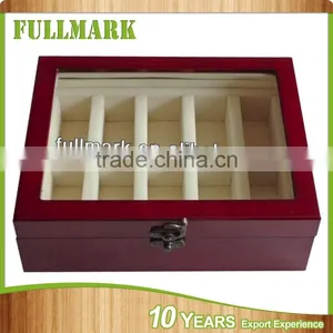 Recyclable Material Wooden Watch Box With Button thumbnail-1