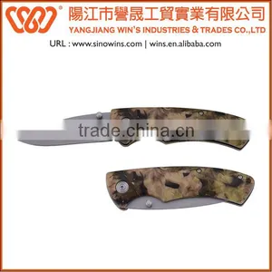 A21-S17 Assisted Opening Folding Pocket Knife With Plastic Handle thumbnail-1