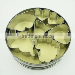 47101 6pcs Cake Cookie Cutter ,fondant Cake Decorating Tools thumbnail-1