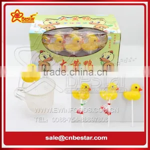 Big Yellow Duck Shape Lollipop thumbnail-1