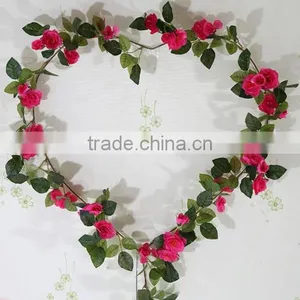 Artificial Small Rose Flower Garland thumbnail-1