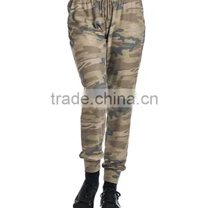 Camo Joggers for Women Sport Wear Custom Designs You Own Wholesale Women Joggers thumbnail-2