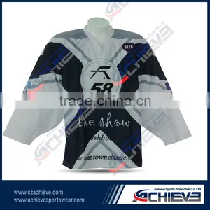 100% Polyester Ice Hockey Wear,custom Cheap Team IceHockey Jerseys,bestselling Sublimation Ice Hockey thumbnail-2
