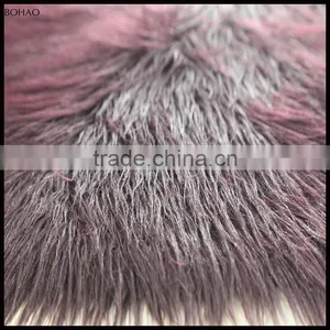 Plush Type Mongolian Fur Fabric thumbnail-6
