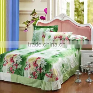 100% Linenchina Manufacturer Digital Printed Cotton Bed Linen thumbnail-2