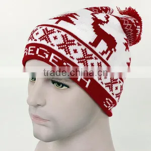 2015 Fashion Usa America Embroidery Beanie Cap Knitted Flag Winter Hats thumbnail-1