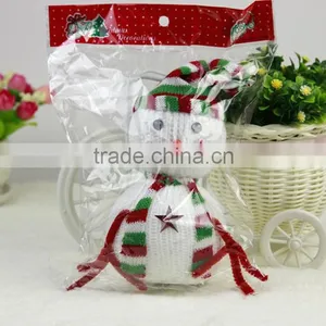 HFR-T314 2015 Christmas Decoration Plush Snowman Christmas Toy thumbnail-4