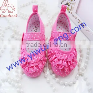 Mei Red Dot Ruffled Princess Shoes Three Layers thumbnail-1