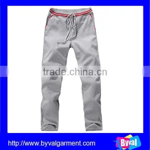 2015 New Arrival High Quality Mens Plain Jogger Sweat Pants With Side & Back Pocket thumbnail-3