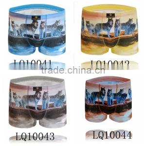 2016 New Fashion Men Brand of Superior Quality Underwear Cotton Print Classic Male Boxer thumbnail-1