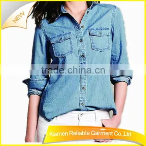 Long Sleeve Safety Shirt With Button and Pocket thumbnail-1
