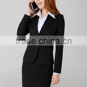 Wholesale China New Arrival Lady Suit/pictures of Business Suit for Women thumbnail-1