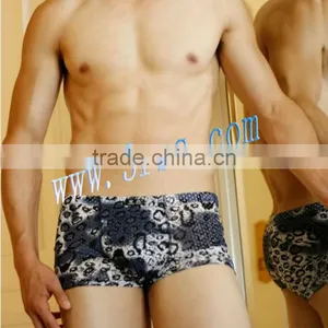 365 Black Men Bamboo Fiber Boxer Panty thumbnail-1