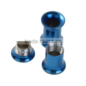 6mm Stainless Steel Ear Stretcher Expander Cylinder Blue More Colors For Choice Ear Expanders thumbnail-3