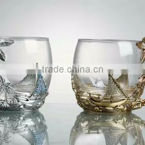 Coconut Camel Coffe Glass Cup Promotion Arabic Coffee Mugs Gift thumbnail-6