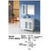 Mdf Bathroom Cabinet High Glossy White thumbnail-3