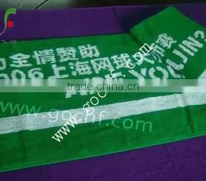100% Cotton Yarn-dyed Jacquard Sports Towels thumbnail-1