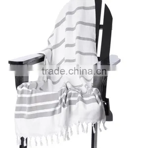 Hotel Selling Pestemal Turkish Cotton Bath Beach Towel thumbnail-5