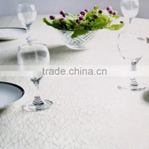 Factory Wholesale Hotel Restaurant Banquet Party Table Linens White Tablecloth Wedding Round Table Cloths for Sale thumbnail-3