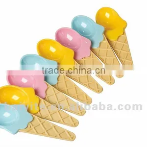 Plastic Ice Cream Spoon,ps Spoon thumbnail-1