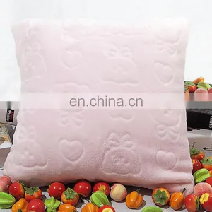 Cheap Pure Color Colorful Soft Pupple Embossed Cartoon Back Cushion thumbnail-1