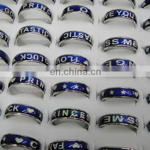 Change Color Rings Temperature Ring Mood Glowing In The Dark Ring thumbnail-1