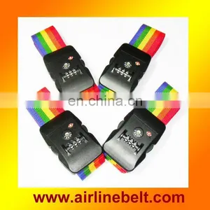 Top Classic Rainbow Baggage Belt With TSA Password Lock thumbnail-1