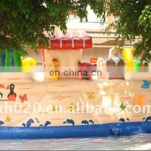 Inflatable Bouncer Slide Combo, Inflatable Pirate Slide, Inflatable Slide thumbnail-1