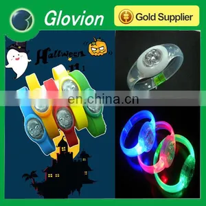 Geek Halloween Bracelet Led Flashing Bracelet Party Led Bracelets Party Decoration Breacelet thumbnail-1