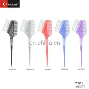 Professional Stylist Plastic Soft Bristles Hair Dye Brushes and Combs for Wholesale thumbnail-1