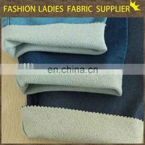 Skinny Denim Garment Denim Shorts for Women Stretch Denim Fabric thumbnail-4