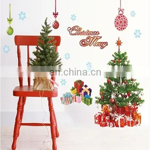 Dropshipping Christmas Stores Showcase Glass Removable Stickers Festival Wall Stickers Decoration, Size: 60 x 90cm thumbnail-3