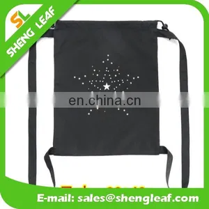 Graceful Drawstring Bags for Sale Black Backpack With Good Quality thumbnail-3