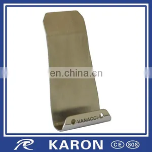 Custom Made Stainless Steel Metal Wallet Clip thumbnail-1