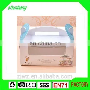 Baking Packaging & Paper Frozen Cake Box With Transparent Window thumbnail-2