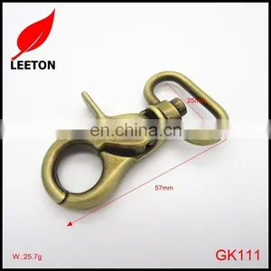 Factory Supply 1.0inch Anti-brass Trigger Snap Hook for Bag thumbnail-2