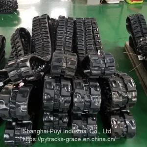 Volvo Ec15rb Rubber Track (230*72*43) for Construction Excavator thumbnail-3