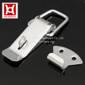Stainless Steel Box Spring Loaded Toggle Latch Chest Trunk Latch Catches Hasps thumbnail-4