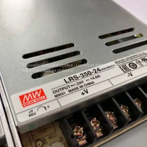 Meanwell LRS-350 Switching Power Supply 12V 24V 36V 48V 350W Original MW Taiwan Brand LRS-350-24 thumbnail-1