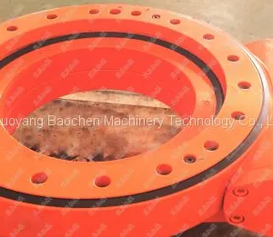 Efficiency Hydraulic Slewing Drive With 50Mn Internal Gear , Electric Motor thumbnail-1