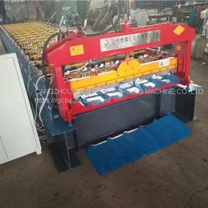 Trapezoidal Roofing Sheet Tile Roll Forming Machine thumbnail-3