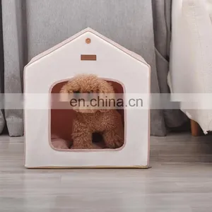 Winter Warm Foldable Non-Slip Outdoor Pet Kennel Dog House Cat Sofa Dog Bed thumbnail-5