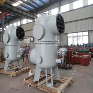 Snya Industry 304 Stainless Steel Double Basket Mesh Cartridge Liquid Water Filter Strainer Purifier Purification Filtration Machine System Two Water Filtration Systems for Technical Water Supply for Hydropower Plant thumbnail-3