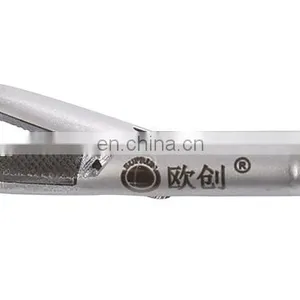 Laparoscopic V Shape Needle Holder Endoscopic Needle Holder Forceps Laparoscopy Instruments thumbnail-4