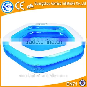 Pink Outdoor Inflatable Mini Swimming Pool for Kids, Inflatable Water Pools for Kids thumbnail-2