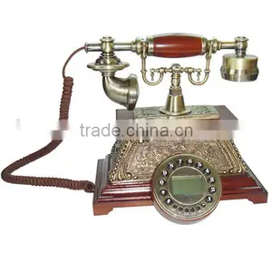 Wooden Retro History Telephone thumbnail-1