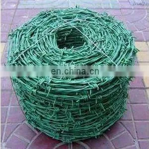 High Quality 250m PVC Coated Barbed Wire Coil thumbnail-3